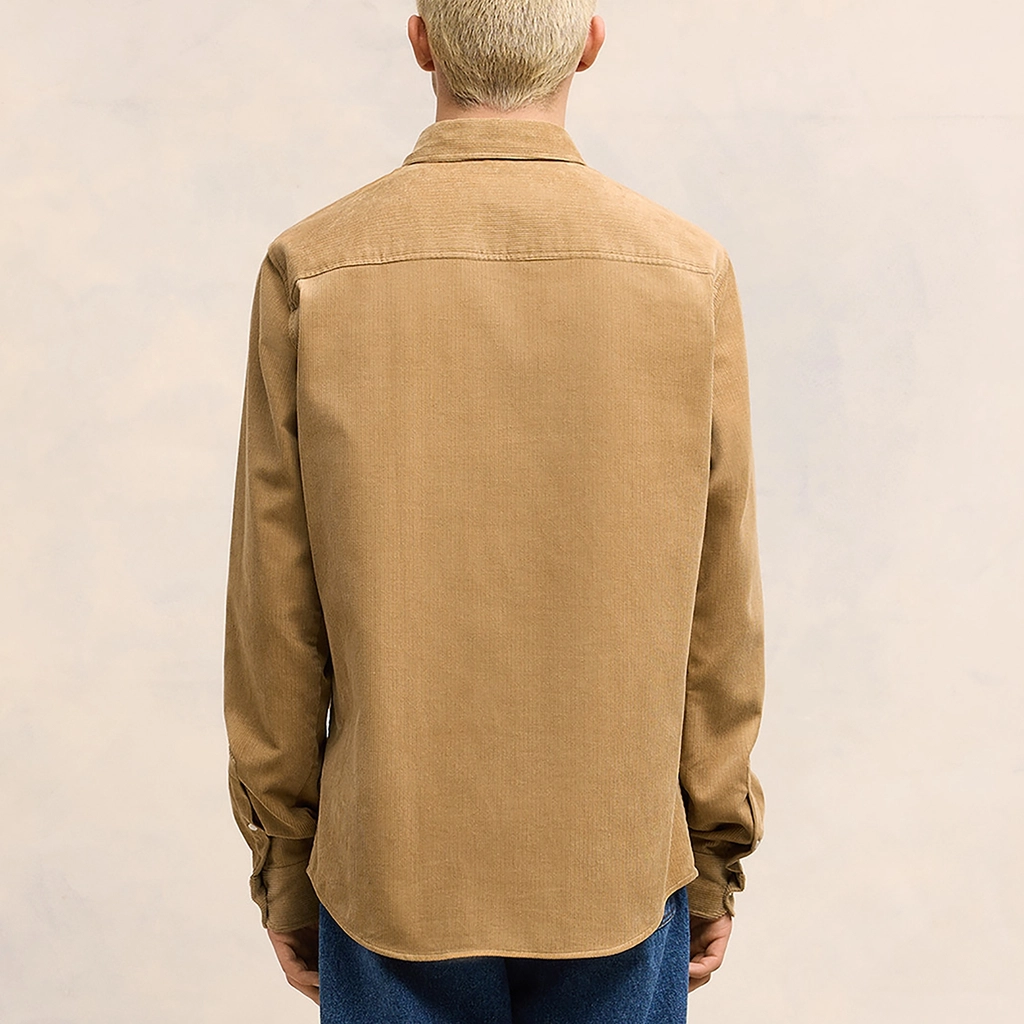 AMI Paris Cotton-Corduroy Classic Fit Shirt - S